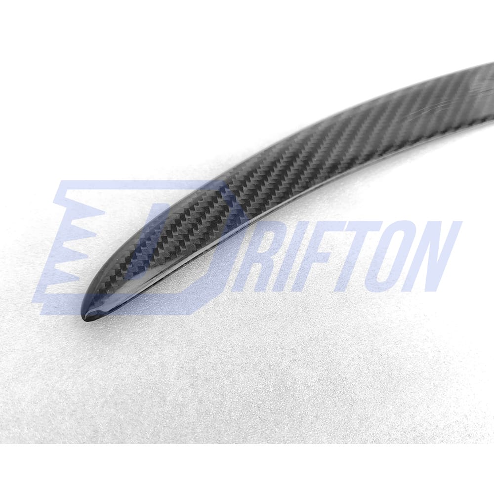 Mansory Style Dry Carbon Fiber Rear Spoiler Trunk Wing For Bentley Continental GTC 2018-2024