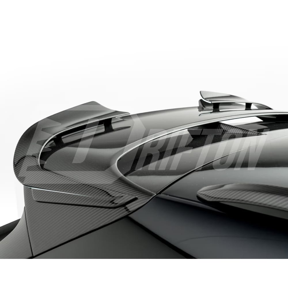 Mansory V1 Style Dry Carbon Fiber Rear Roof Spoiler Wing For Bentley Bentayga 2020-2024