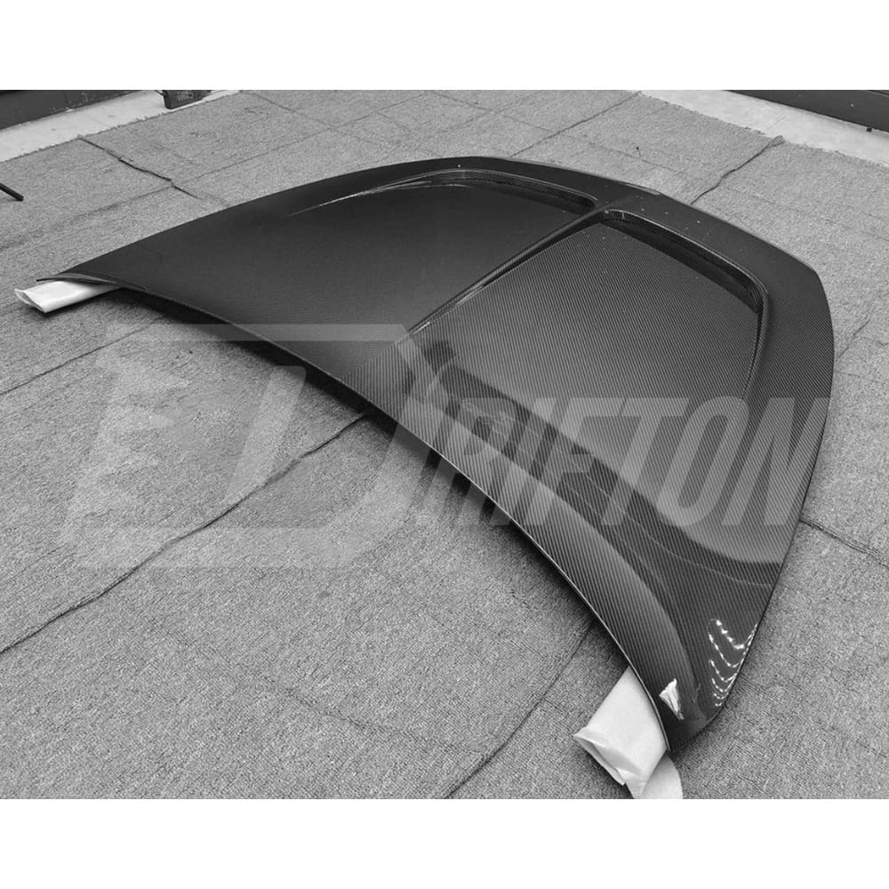 Mansory V2 Style Dry Carbon Fiber Hood For Bentley Bentayga 2020-2024