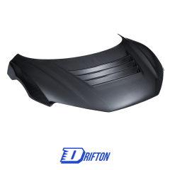 LMS GT4 Style Dry Carbon Fiber Hood For Audi R8 For Audi R8 2016-2024