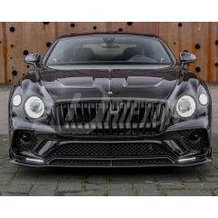 Mansory Style Dry Carbon Fiber Hood For Bentley Continental GT GTC 2018-2024