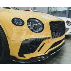 Mansory Style Dry Carbon Fiber Front Bumper For Bentley Continental GT GTC 2018-2024
