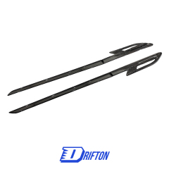 Mansory Style Dry Carbon Fiber Fender Side Strip Trims For Bentley Bentayga 2020-2026
