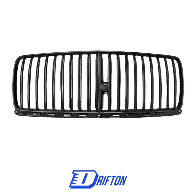 Mansory Style Dry Carbon Fiber Front Bumper Grille For Bentley Bentayga 2020-2024