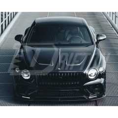 Mansory Style Dry Carbon Fiber Hood For Bentley Continental GT GTC 2018-2024