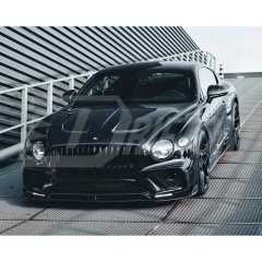 Mansory Style Dry Carbon Fiber Hood For Bentley Continental GT GTC 2018-2024