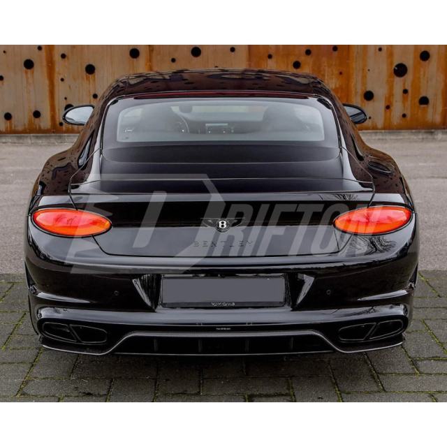 Mansory Style Dry Carbon Fiber Rear Bumper For Bentley Continental GT GTC 2018-2024