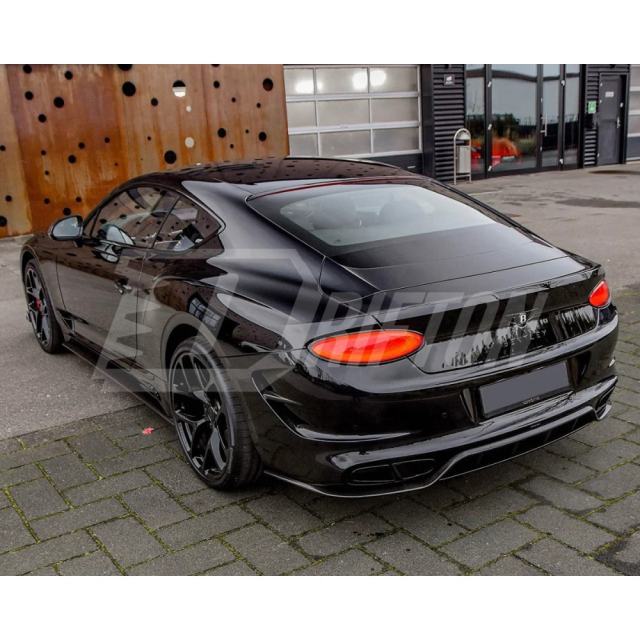 Mansory Style Dry Carbon Fiber Rear Bumper For Bentley Continental GT GTC 2018-2024