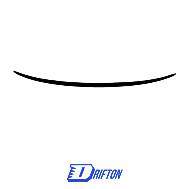 Mansory Style Dry Carbon Fiber Rear Spoiler Trunk Wing For Bentley Continental GTC 2018-2024