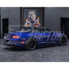 Mansory Style Dry Carbon Fiber Rear Spoiler Trunk Wing For Bentley Continental GTC 2018-2024