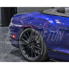 Mansory Style Dry Carbon Fiber Rear Spoiler Trunk Wing For Bentley Continental GTC 2018-2024