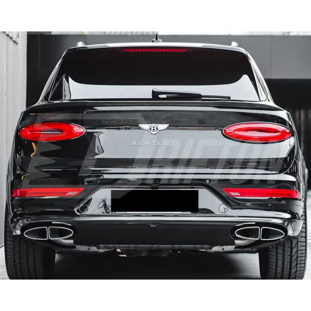 Mansory Style Dry Carbon Fiber Rear Trunk Spoiler For Bentley Bentayga 2020-2024