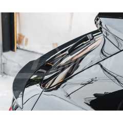 Mansory Style Dry Carbon Fiber Rear Trunk Spoiler For Bentley Bentayga 2020-2024