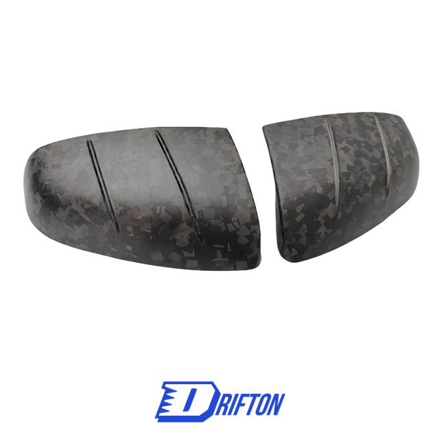 Mansory Style Dry Carbon Fiber Side Mirror Caps For Bentley Bentayga 2020-2024