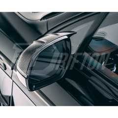 Mansory Style Dry Carbon Fiber Side Mirror Caps For Bentley Bentayga 2020-2024