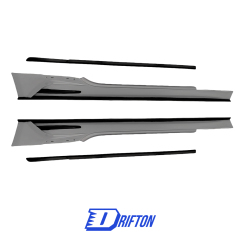 Mansory Style Dry Carbon Fiber Side Skirt For Bentley Continental GT GTC 2018-2024