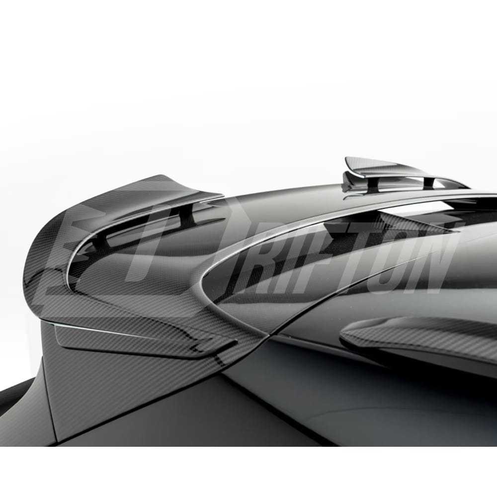 Mansory V1 Style Dry Carbon Fiber Rear Roof Spoiler Wing For Bentley Bentayga 2020-2026