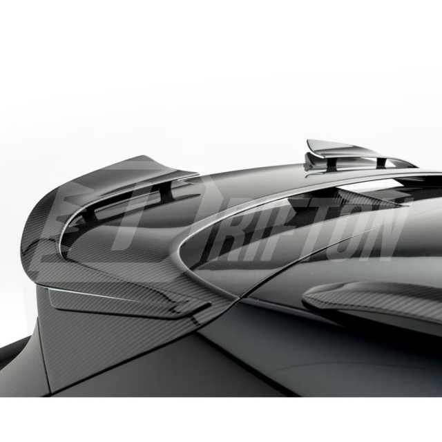 Mansory V1 Style Dry Carbon Fiber Rear Roof Spoiler Wing For Bentley Bentayga 2020-2026