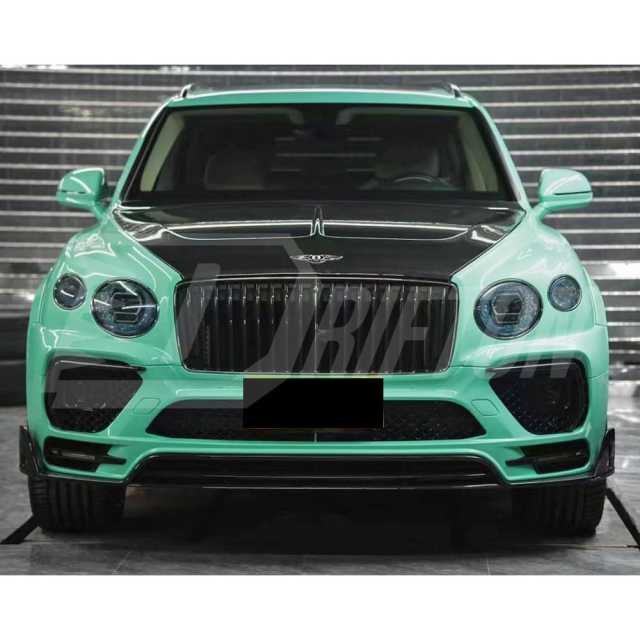 Mansory V2 Style Dry Carbon Fiber Hood For Bentley Bentayga 2020-2026