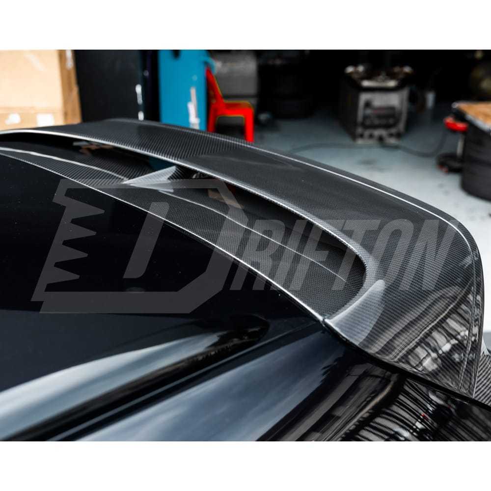 S Style Dry Carbon Fiber Rear Roof Spoiler Wing For Bentley Bentayga 2020-2026