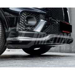 S Style Dry Carbon Fiber Front Lip For Bentley Bentayga 2020-2024