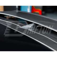 S Style Dry Carbon Fiber Rear Roof Spoiler Wing For Bentley Bentayga 2020-2026