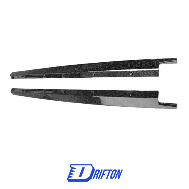 S Style Dry Carbon Fiber Side Skirt For Bentley Bentayga 2020-2026