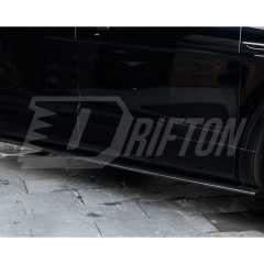 S Style Dry Carbon Fiber Side Skirt For Bentley Bentayga 2020-2026