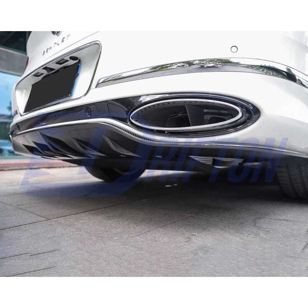 Speed Style Dry Carbon Fiber Rear Diffuser For Bentley Continental GT & GTC 2018-2024