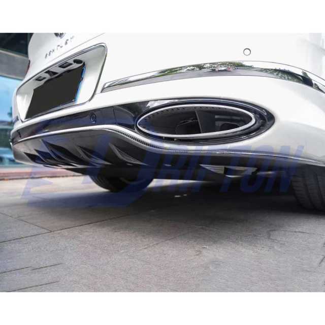 Speed Style Dry Carbon Fiber Rear Diffuser For Bentley Continental GT & GTC 2018-2024