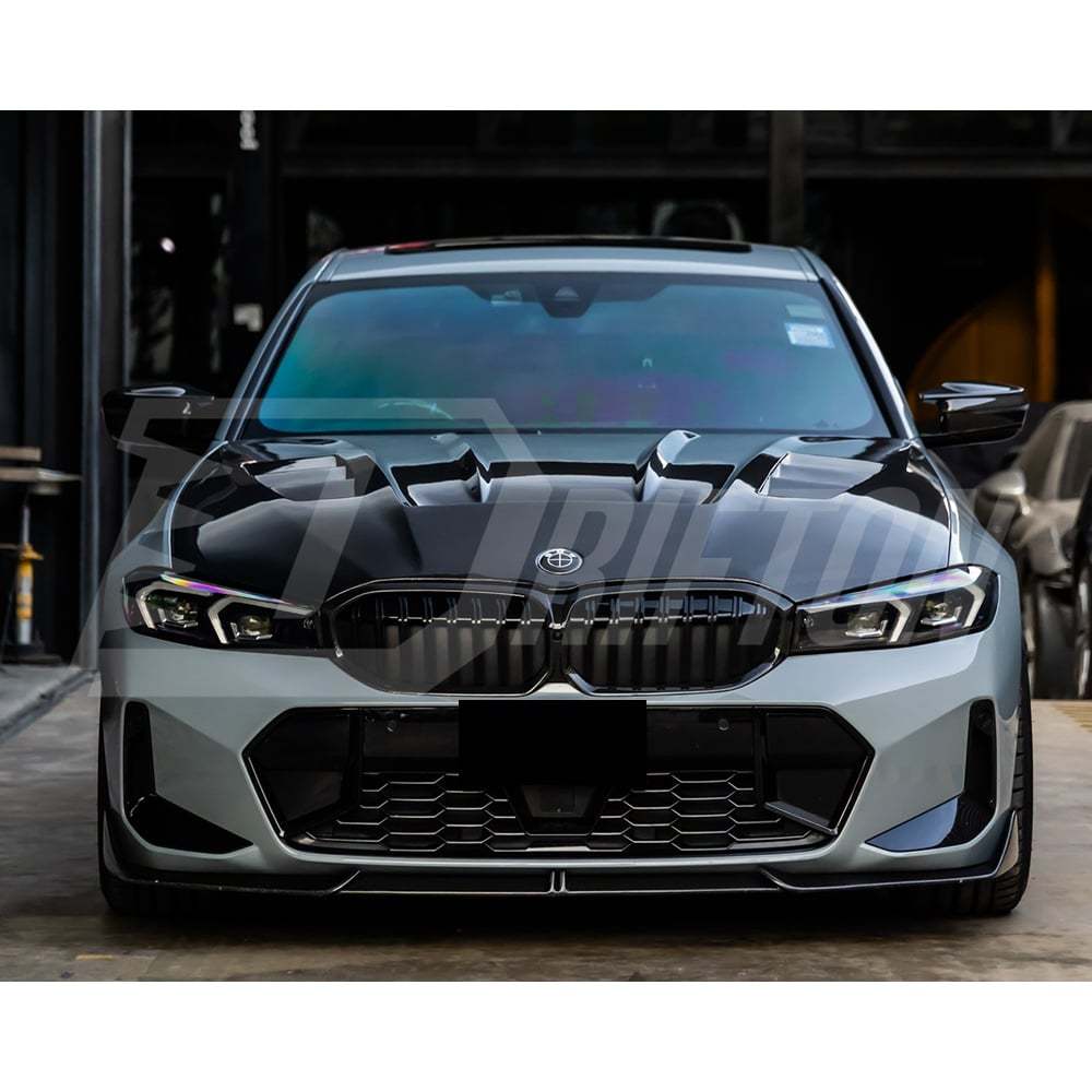 Vented Style Carbon Fiber Hood For BMW 3 Series G20 2019-2025