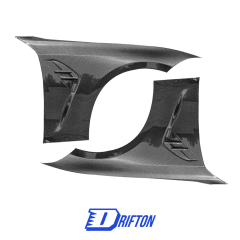 Vented V2 Style Carbon Fiber Fenders For BMW 3 Series G20 2019-2025
