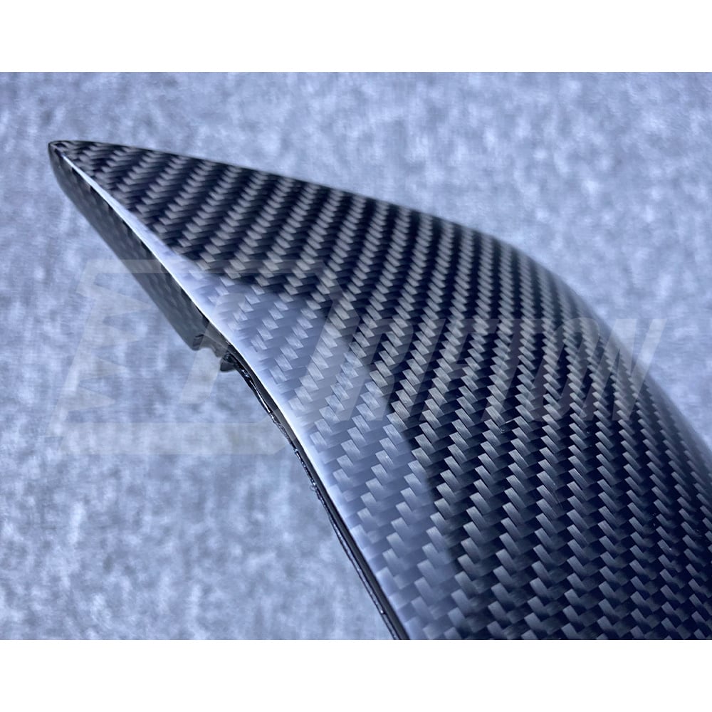 AN Style Carbon Fiber Repalcement Side Mirror Cover For Toyota Supra MK5 A90 A91 GR 2019-2024