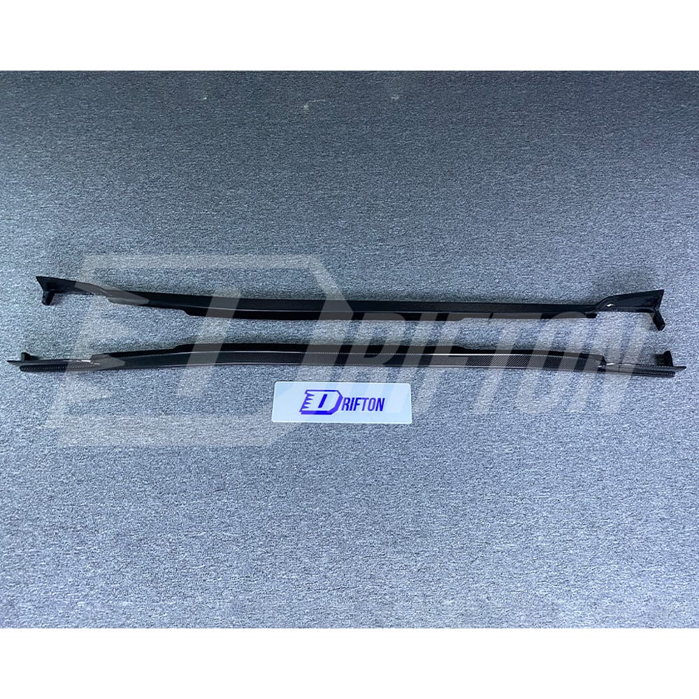 Carbon Fiber Side Skirt For INFINITI Q50L 2013-2024