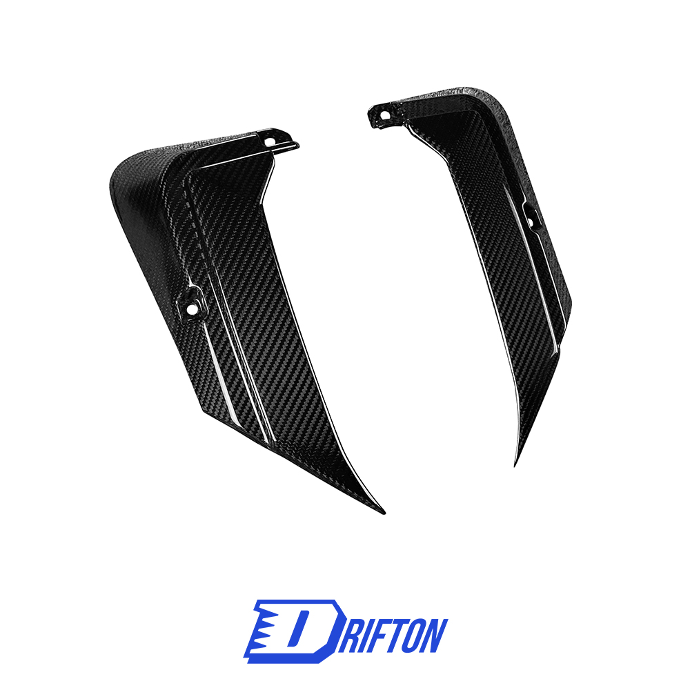 Dry Carbon Fiber Front Hood Intake Scoop Vents For Lamborghini Aventador