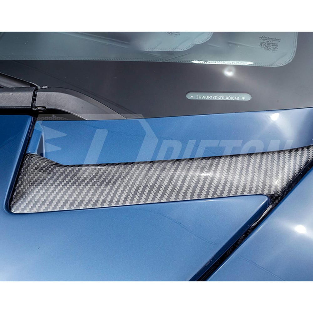 Dry Carbon Fiber Front Hood Intake Scoop Vents For Lamborghini Aventador