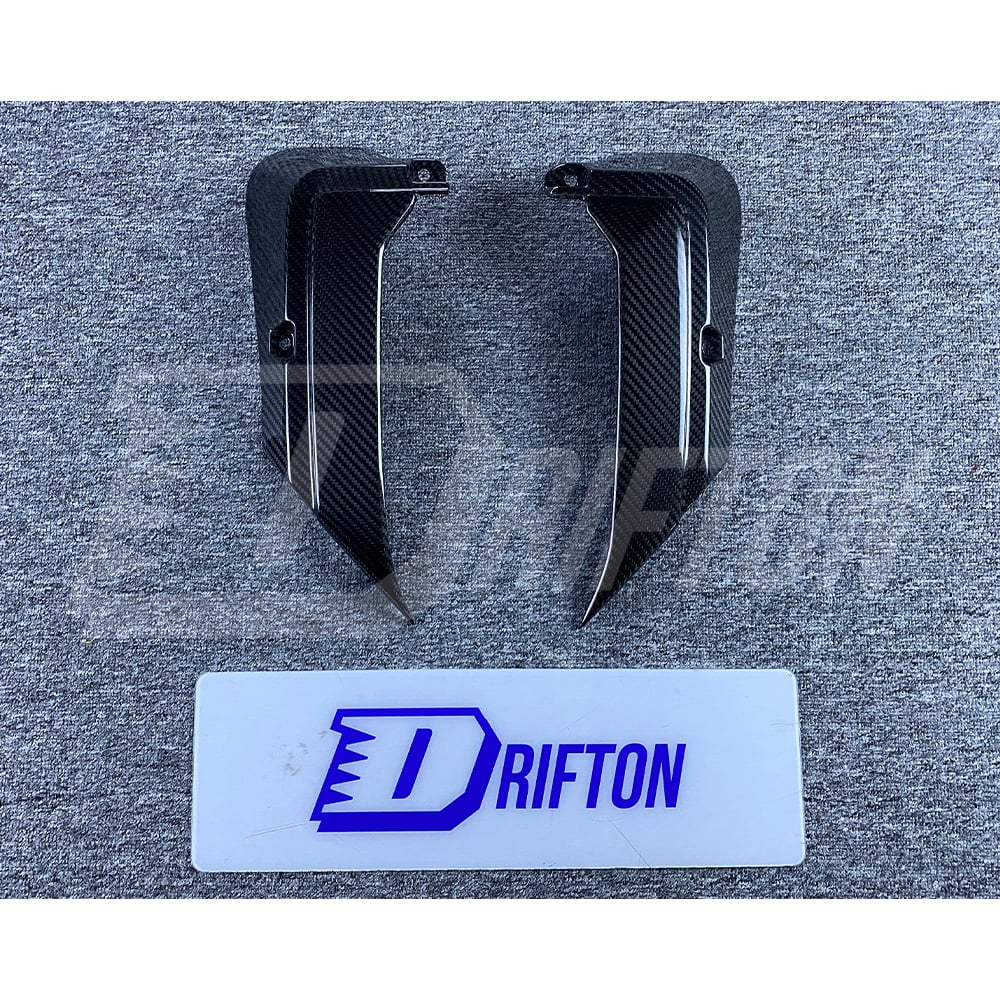 Dry Carbon Fiber Front Hood Intake Scoop Vents For Lamborghini Aventador