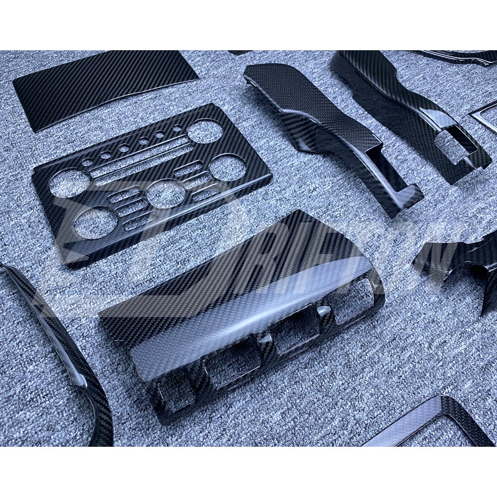 Dry Carbon Fiber Interiors Set For Nissan R35 GTR 2008-2016