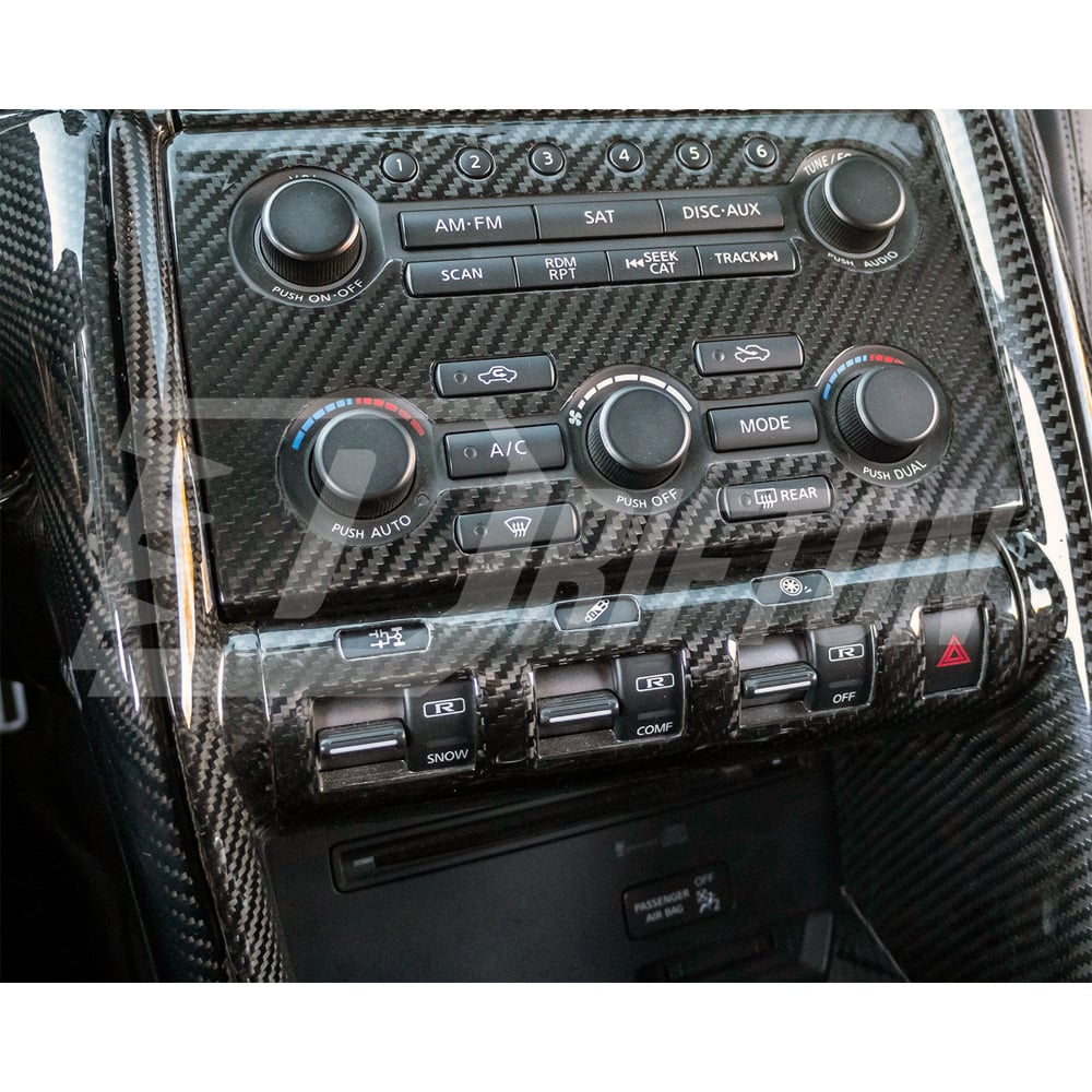 Dry Carbon Fiber Interiors Set For Nissan R35 GTR 2008-2016