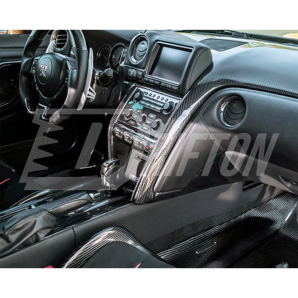 Dry Carbon Fiber Interiors Set For Nissan R35 GTR 2008-2016