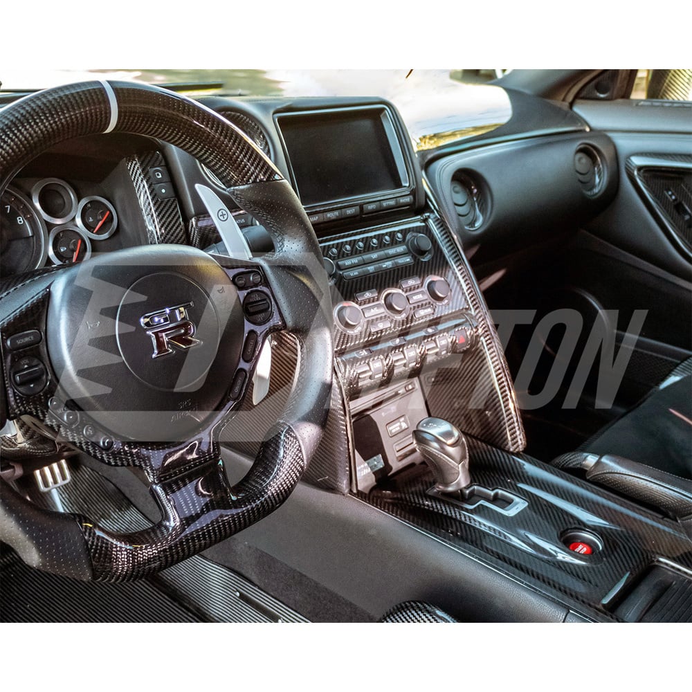 Dry Carbon Fiber Interiors Set For Nissan R35 GTR 2008-2016