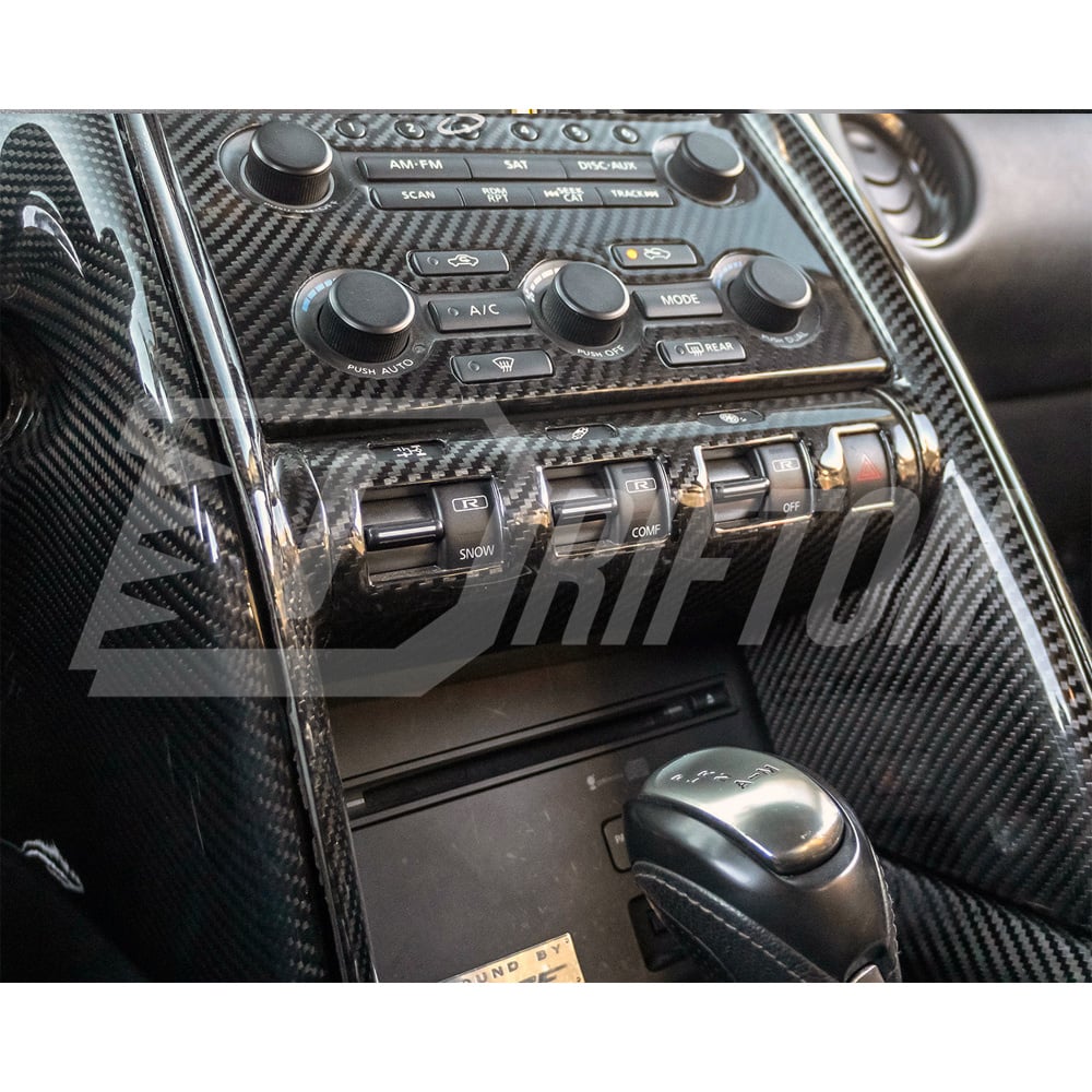 Dry Carbon Fiber Interiors Set For Nissan R35 GTR 2008-2016