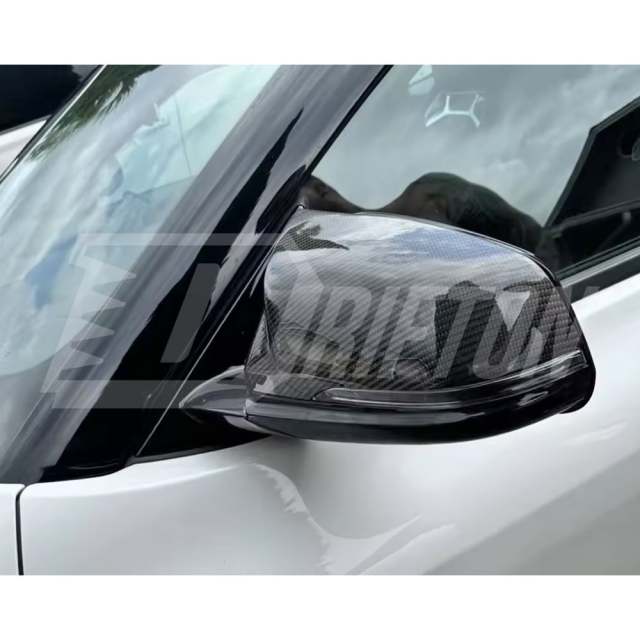 AN Style Carbon Fiber Repalcement Side Mirror Cover For Toyota Supra MK5 A90 A91 GR 2019-2024