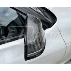 AN Style Carbon Fiber Repalcement Side Mirror Cover For Toyota Supra MK5 A90 A91 GR 2019-2024