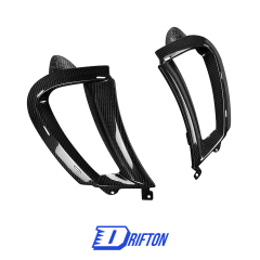 Dry Carbon Fiber Front Bumper Side Vent Cover For Mclaren 720S 2017-2023