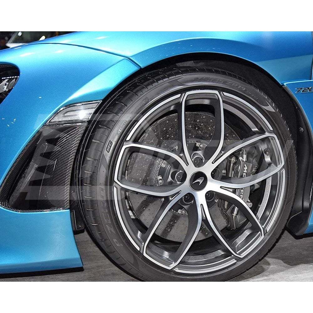 Dry Carbon Fiber Front Bumper Side Vent Cover For Mclaren 720S 2017-2023