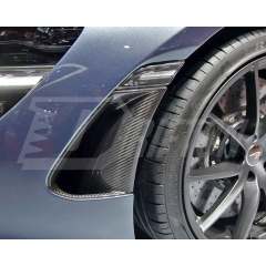 Dry Carbon Fiber Front Bumper Side Vent Cover For Mclaren 720S 2017-2023