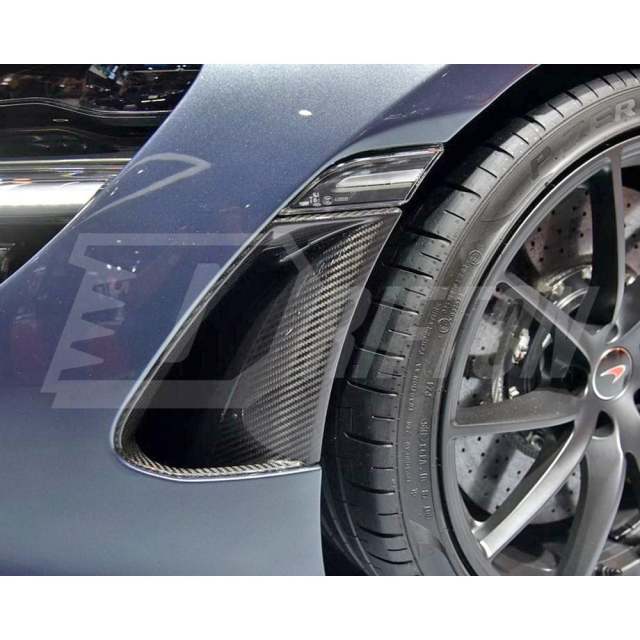 Dry Carbon Fiber Front Bumper Side Vent Cover For Mclaren 720S 2017-2023