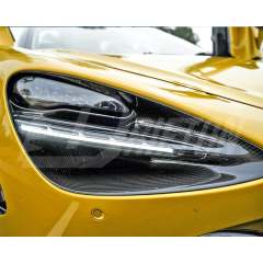 Dry Carbon Fiber Front Head Light Cover For Mclaren 720S 2017-2023