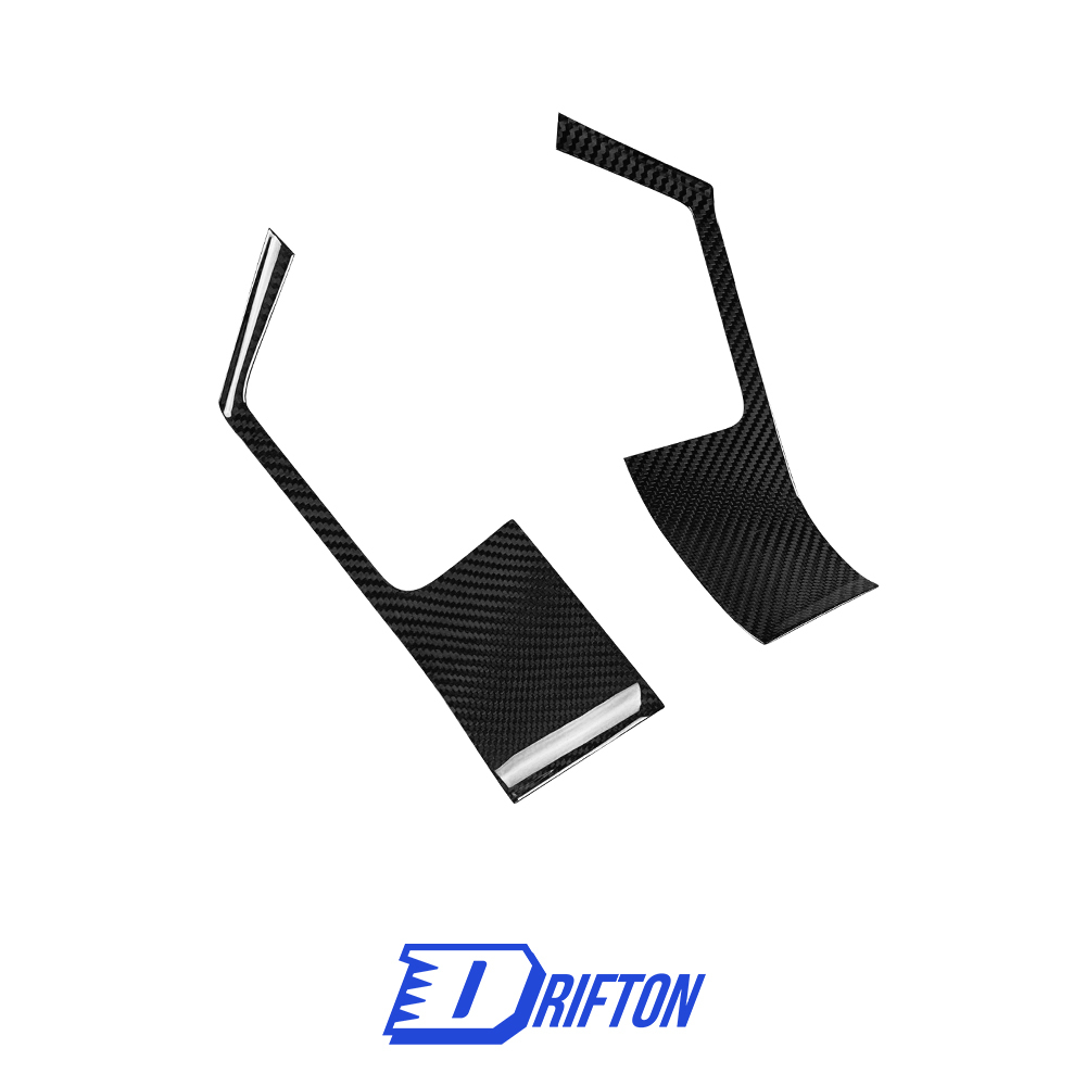 Dry Carbon Fiber Interiors Door Panel Cover Trim For Nissan R35 GTR 2008-2016